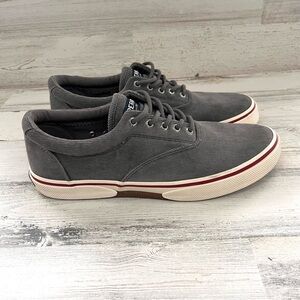 Sperry Top-Sider Men’s Size 10 Halyard CVO Canvas Corduroy Lace Up Casual Shoes